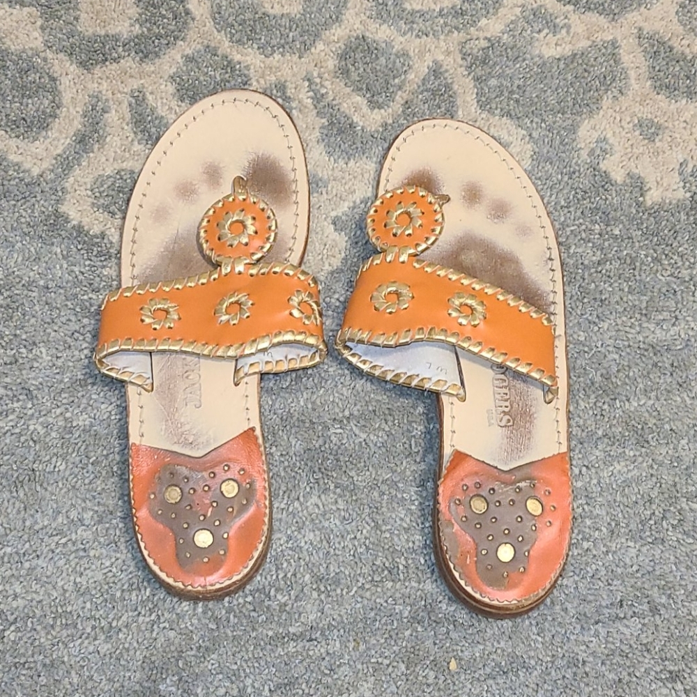 Jack Roger's orange and gold size 7!
